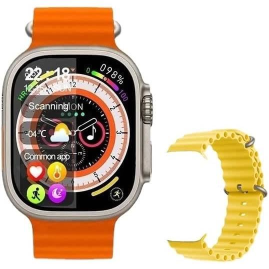 Montre De Sport Pour Homme Avec Écran Amoled X9 Ultra Smart Series 8 49 Mm Nfc Moniteur De Pression Artérielle Smartwatch Pk [H4435]