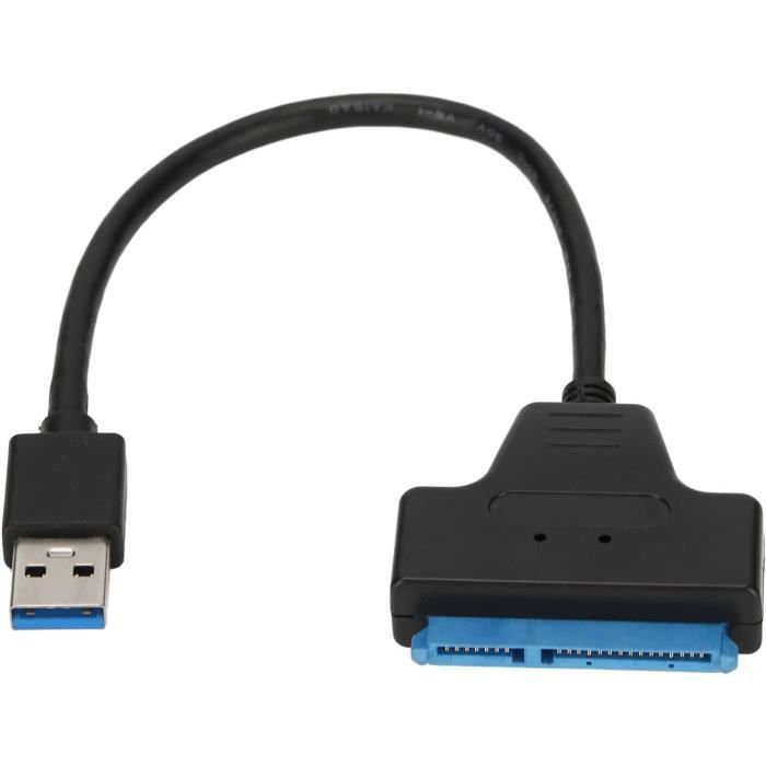 Câble Adaptateur Usb 3.0 Vers Sata Pour Ssd-Hdd 2,5 Pouces Et Disque Dur 3,5 Pouces, Connecteur De Disque Dur Sata Iii Extern[H612]