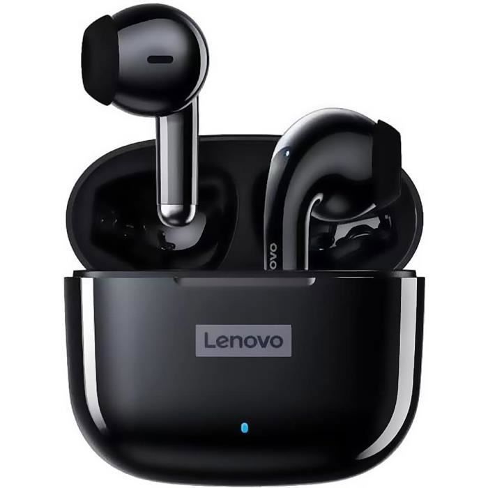 Lenovo Lp40 Pro Écouteurs Sans Fil Bluetooth 5.1, Écouteurs Intra-Auriculaires, 25 Heures D'Autonomie Usb-C Charge Rapide, C[H4790]