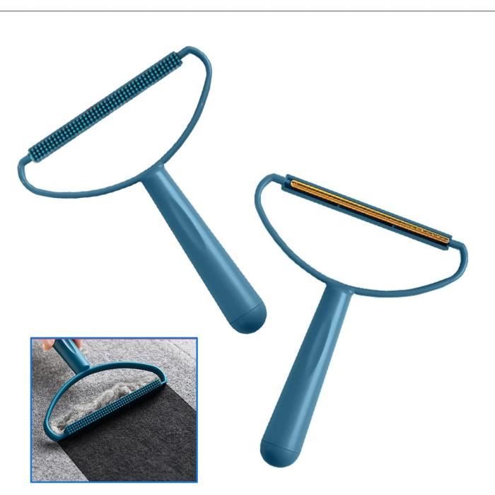 Lot De 2 Rouleaux Anti-Peluches Portables - Poignée Pour Raser Vos Vêtements Et Tissus - Réutilisables Pour Enlever Les Poils[H829]
