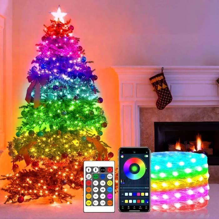 Ruban Led 10M Usb Bande Led Deco Chambre Bluetooth,Leds Decoration 5050 Rgb Lumiere Télécommande Avec App Bluetooth Contrôle [J995]