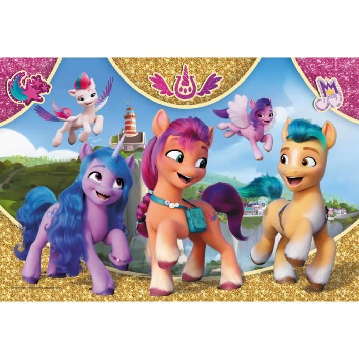 Puzzle 100 pièces - TREFL - My Little Pony - Mixte - A partir de 6 ans - Amitié colorée