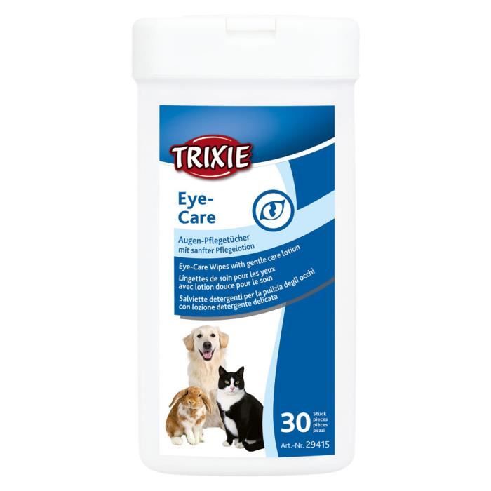 Trixie - Lingettes de soin pour les yeux