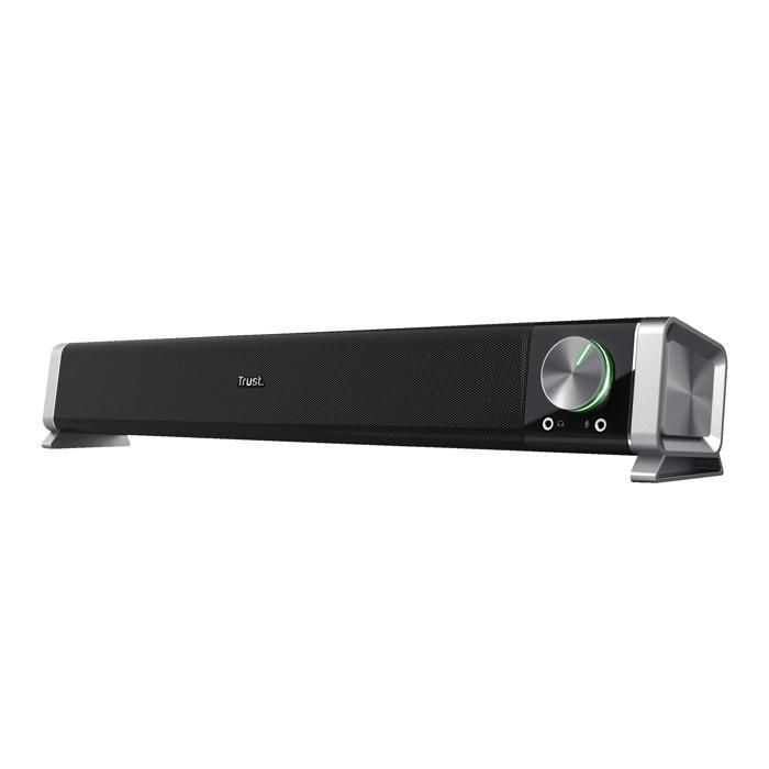 TRUST Asto Sound Bar PC Speaker - Barre de son pour PC - Noir