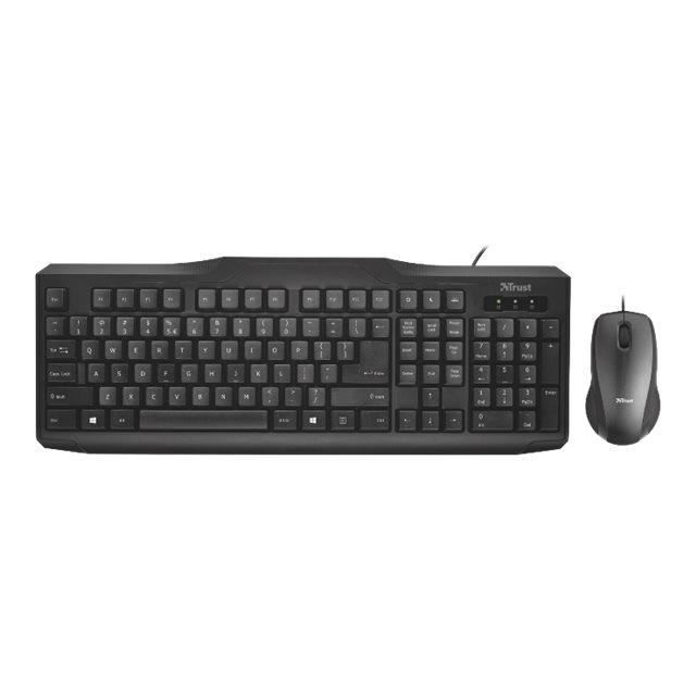 Trust ClassicLine Ensemble clavier et souris USB