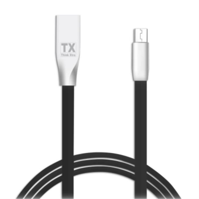 CABLE MICRO USB NOIR TX