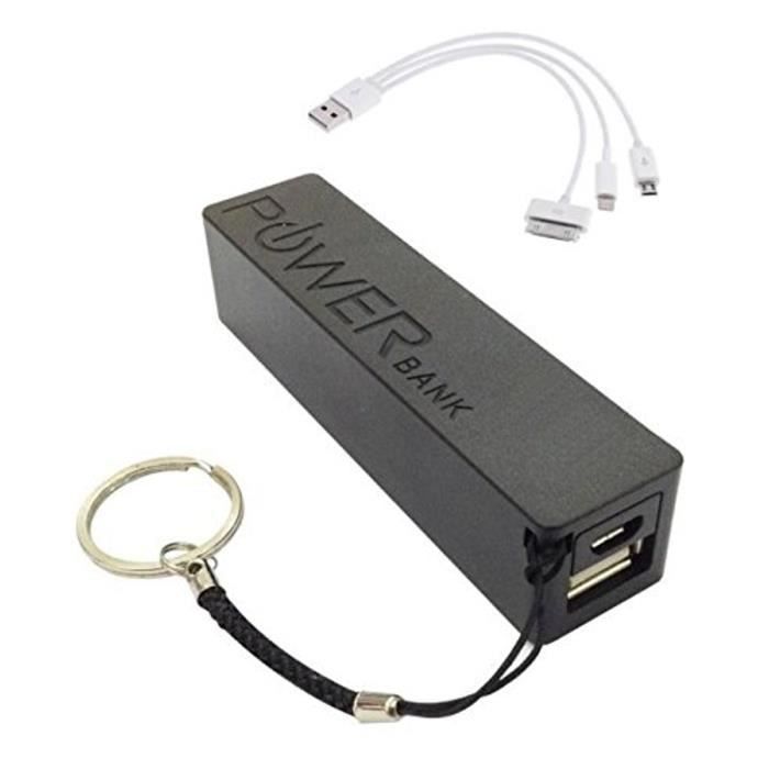 POWERBANK 2000 MAH NOIR