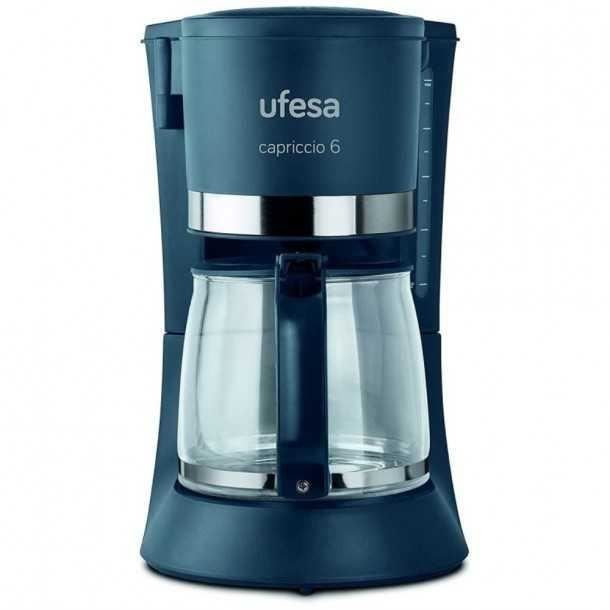 Cafetière goutte à goutte - UFESA - CG7114 - Bleu - Filtre - Réservoir amovible
