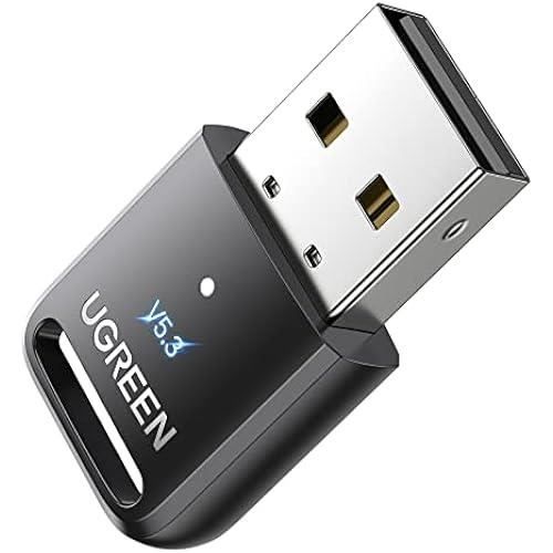 Adaptateur Bluetooth - UGREEN - Dongle Bluetooth 5.3 - Faible Latence - Grande Stabilité - USB