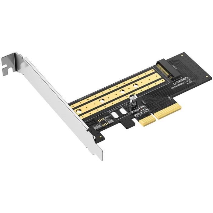Adaptateur NVME - UGREEN - 70503 - PCIe 3.0 - M.2 2230/2242/2260/2280 - 10 Gbits/s