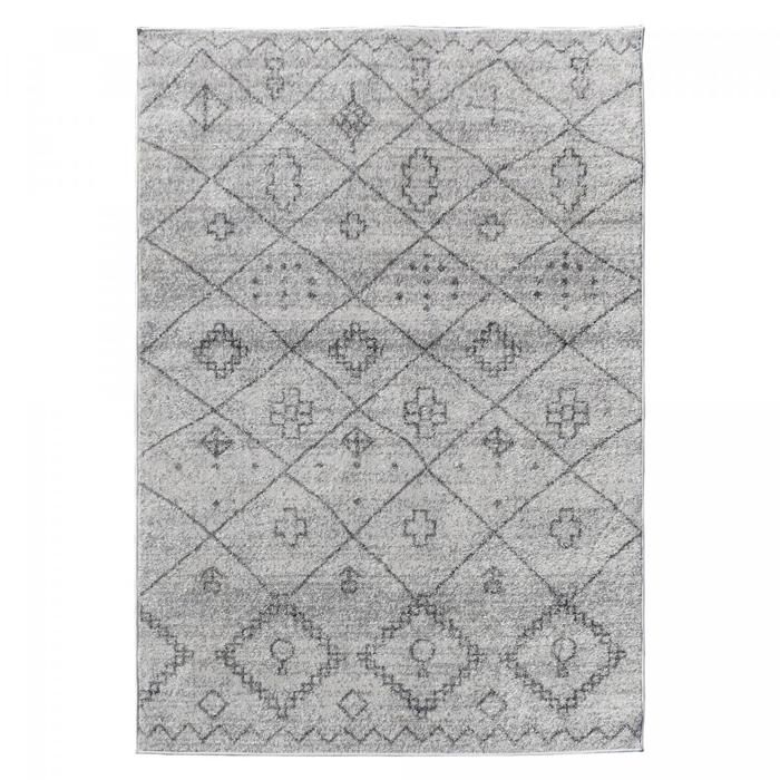 Tapis berbère style - 120x170 cm - SAUTUL Crème - Polypropylène - UN AMOUR DE TAPIS