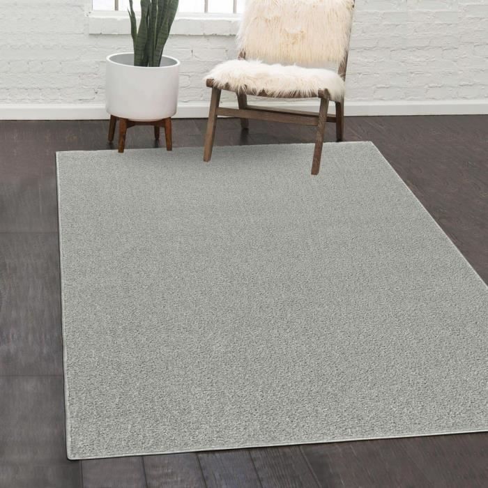 160x230 cm Rectangulaire SOULA Crème  adapté au chauffage par le sol