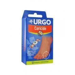 Urgo Pieds Mains Coricide Pansements à l'Acide Salicylique 12 unités