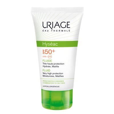 Uriage Hyséac Fluide Solaire SPF50+ Peaux Mixtes à Grasses 50ml