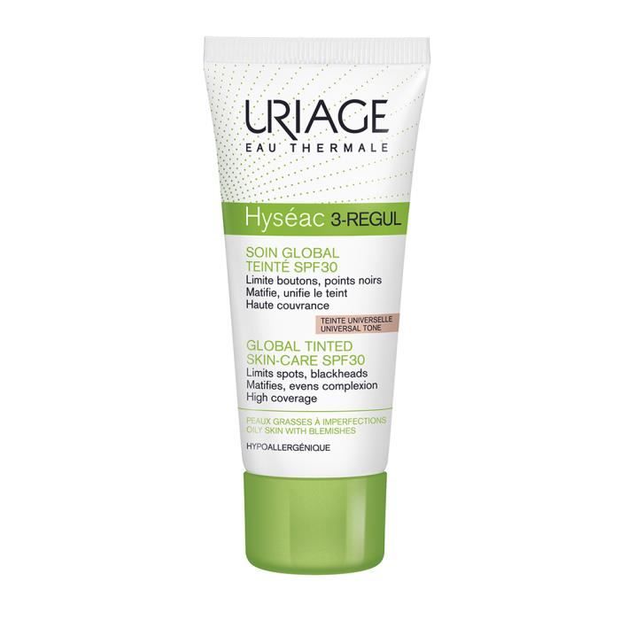 Uriage Hyséac 3-Regul Soin Global Teinté SPF30 40ml