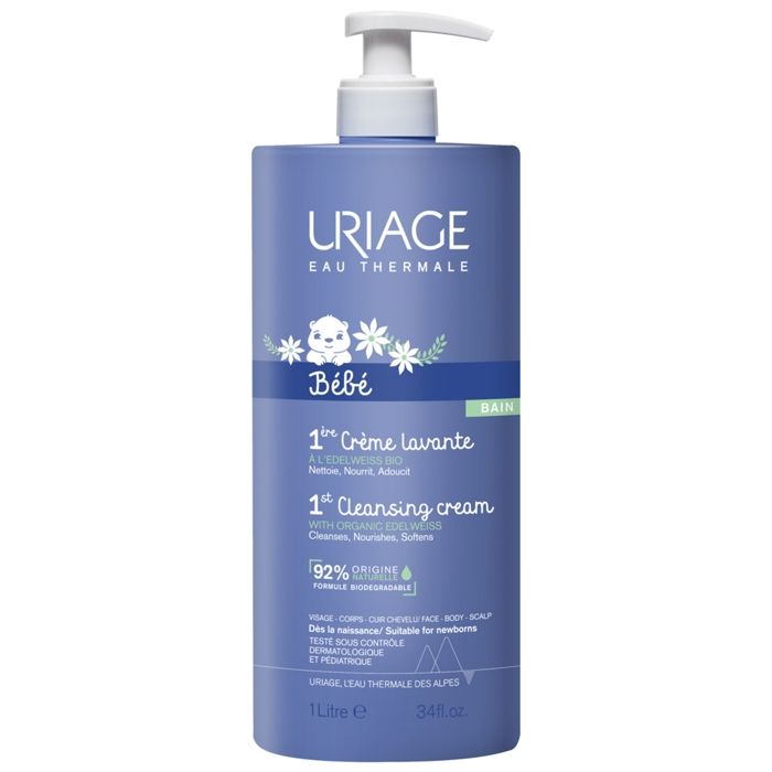 Uriage Bébé 1ère Crème Lavante 1L