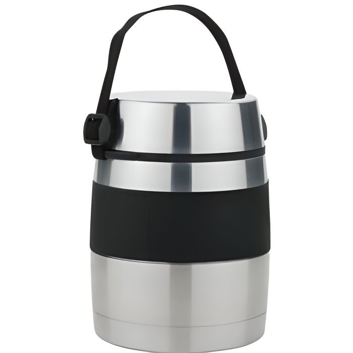 Porte aliment isotherme - 1 L - inox