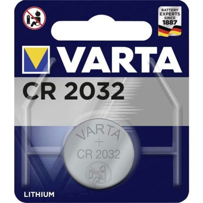 Pile bouton Lithium 3V CR2032 - VARTA - 6032101401