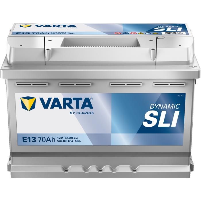 Batterie VARTA Black Dynamic 70Ah / 640A (E13)