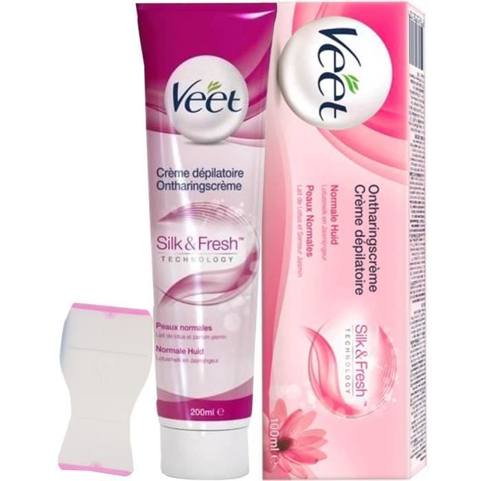 Crème dépilatoire Silk & fresh -  Peaux normales