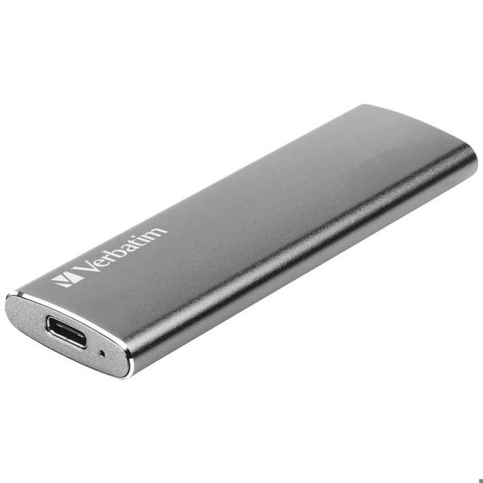 Disque dur externe SSD - Verbatim - Vx500 - 2 To - USB-C - USB 3.2 Gen 2 - Gris