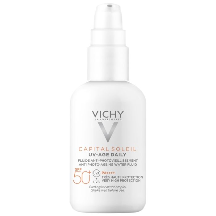 Solaires-Vichy Capital Soleil Uv-Âge Daily Spf50+ Flacon 40 ml