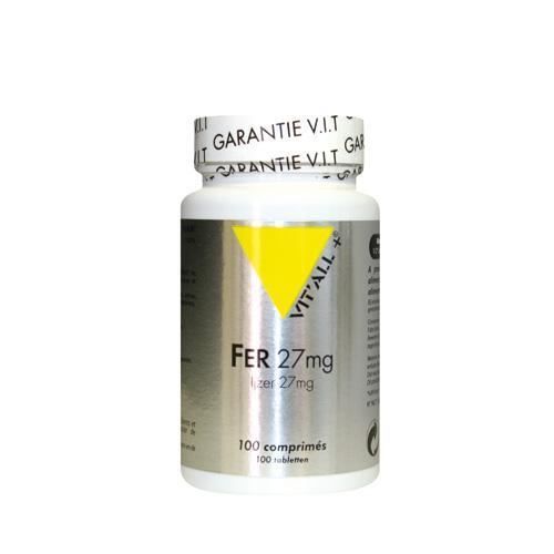 Fer Bisglycinate sans gluten 27mg 100 Comprimés