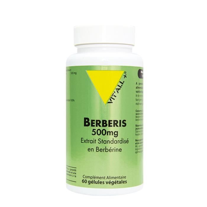 Vit'all+ Berberis 500mg 60 gélules végétales