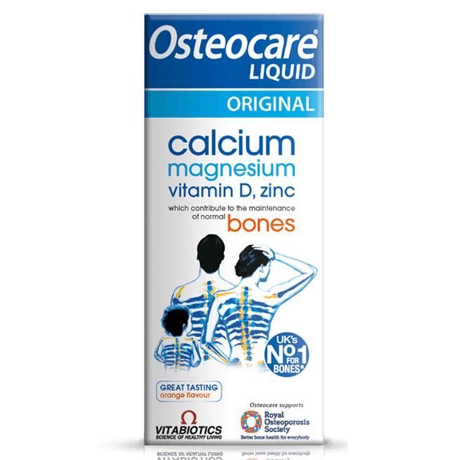 Vitabiotics - Osteocare Calcium Magnésium Zinc Vitamine D3 Liquide - 200ml