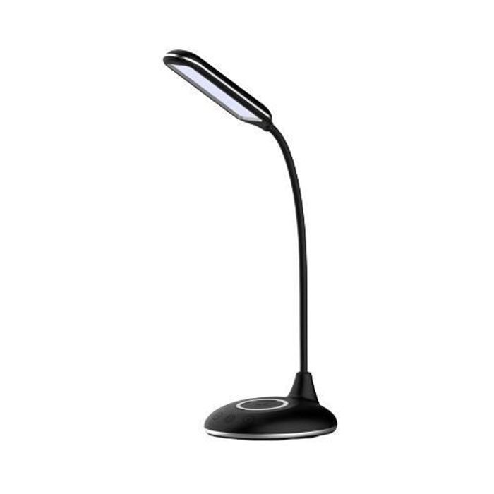 Lampe de table avec chargeur sans fil pour téléphone V-tac VT-7705 - 5W - 800 Lumen - température de couleur réglable - noir