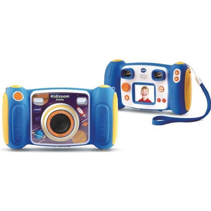 Appareil photo enfant VTECH Kidizoom Smile Bleu 7 en 1