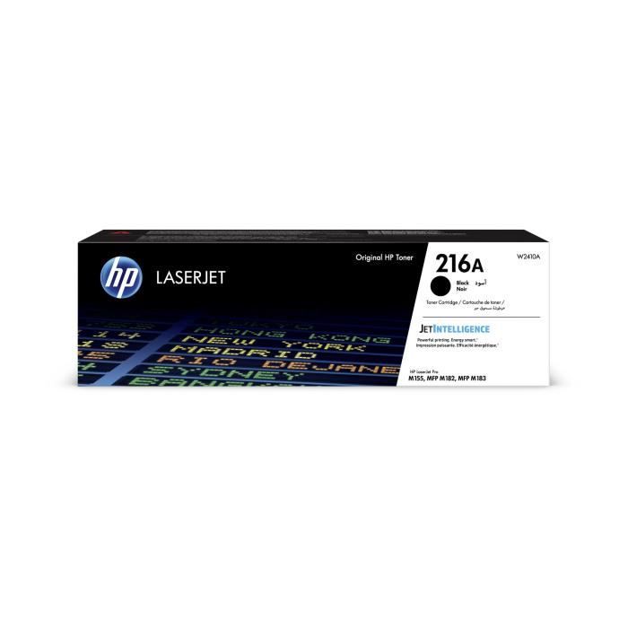 Cartouche de Toner Noir HP 216A (W2410A) authentique pour HP Color LaserJet Pro MFP M182/ M183