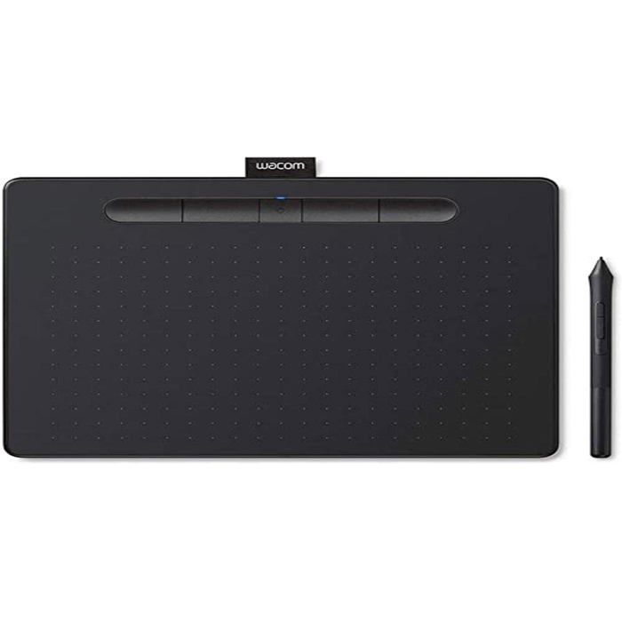 Wacom Intuos M avec Bluetooth Noir - Tablette graphique à stylet (PC / MAC)