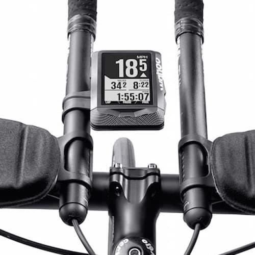 Support aérobarre/TT pour compteur de vélo GPS Wahoo ELEMNT - Noir
