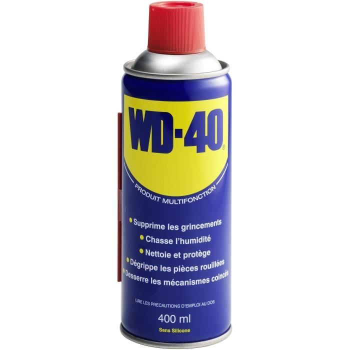 Dégrippant WD-40 - 400ml - Lubrifiant multifonction