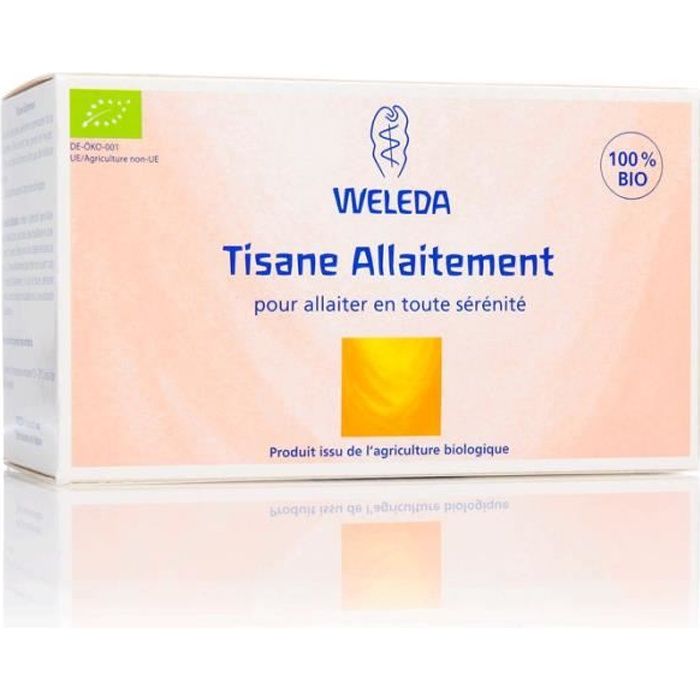 Weleda Maternité Tisane Allaitement Fenouil Verveine Bio 20 Sachets