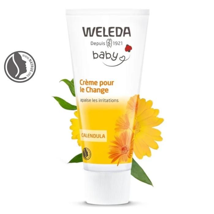 Baume Protecteur - WELEDA - 40 ml - Pour Bébé - Oxyde de Zinc - Soigne les Rougeurs