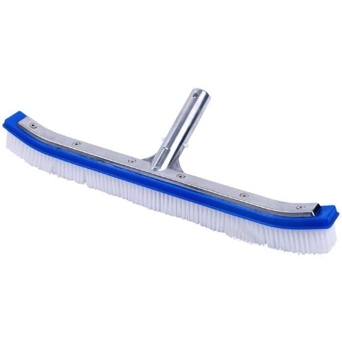 Brosse contre les algues de piscine brosse en aluminium