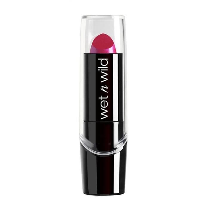 Maquillage Lèvres Wet N Wild Wet N Wild Silk Finish Lipstick Fucshia With Blue Pearl