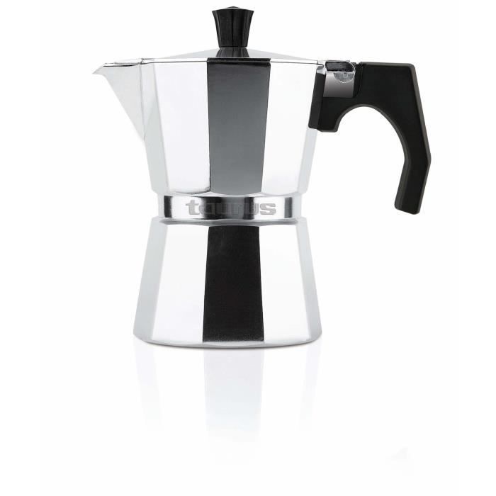 WHITE BROWN Cafetière Taurus italienne 3 tasses tous feux sauf induction