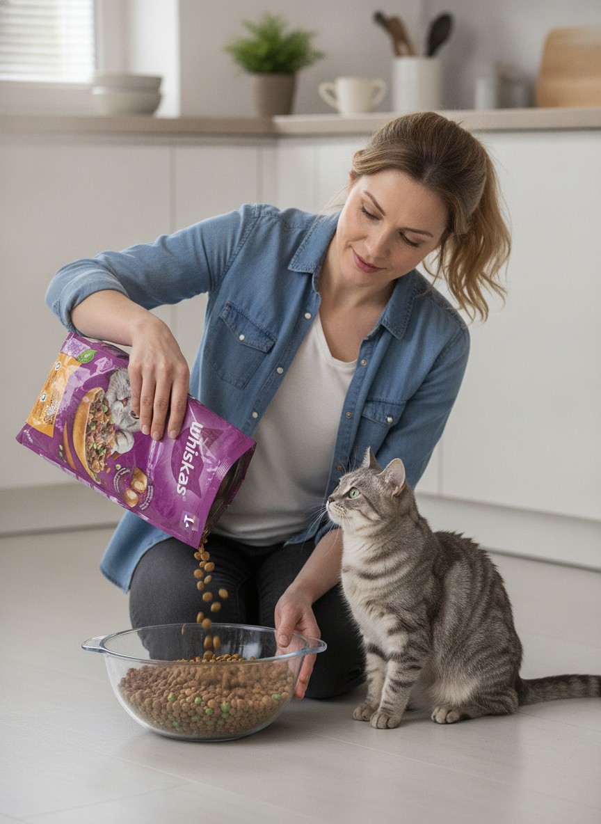 Croquettes - WHISKAS - Poulet - 3,8 kg - Système urinaire sain - Aliment complet pour chat adulte - Marjane Mall - Image 2