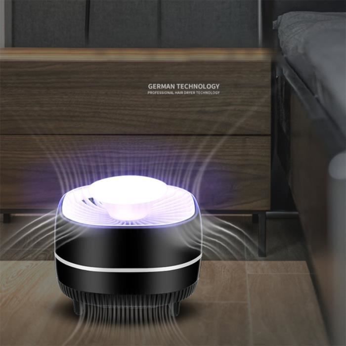 1pc Mosquito Killer Mute électronique LED Attrape-moustique silencieux pour chambre à coucher   VENTILATEUR