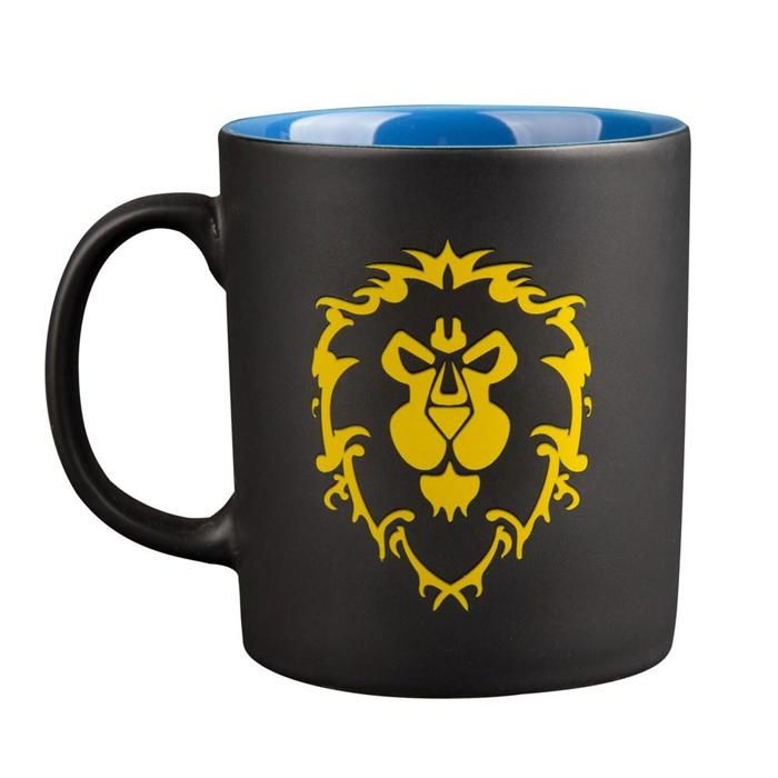 WORLD OF WARCRAFT - Mug - 320 ml - Alliance Logo 'Black/Gold'