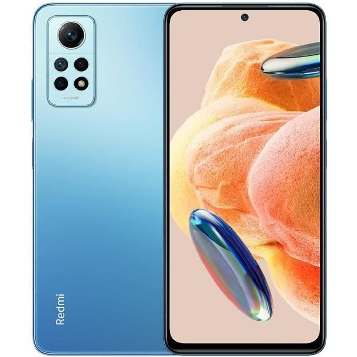 XIAOMI Redmi Note 12 Pro 4G Smartphone 8+256Go Bleu Snapdragon 732G Écran 6,67" AMOLED DotDisplay 108MP Camera 5000mAh (typ) 67W