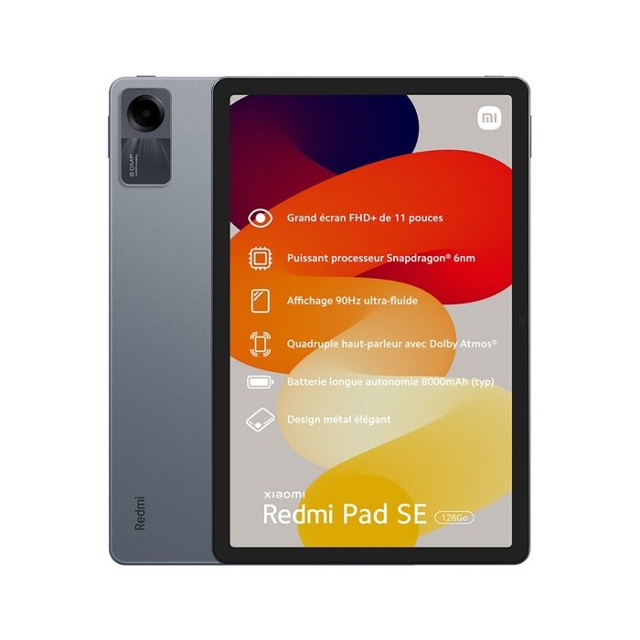 Tablette XIAOMI Redmi Pad SE 4 - 11" - 128Go - Gris Graphite