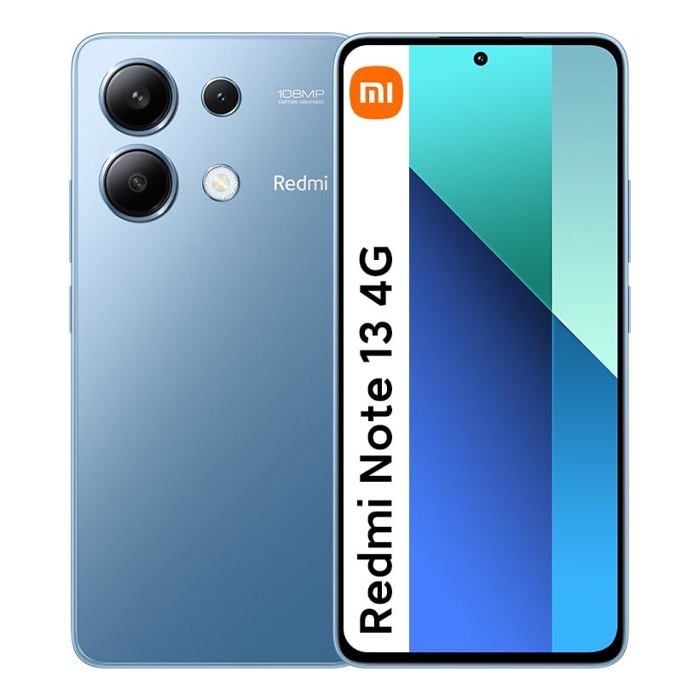 Xiaomi Redmi Note 13 4G Smartphone 8G+256GB bleu