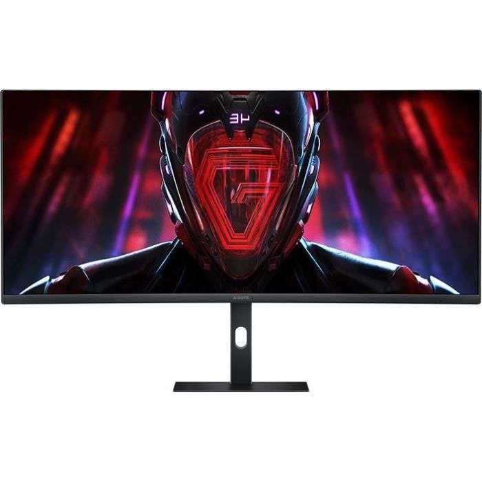 Ecran 34' (86 cm) - WQHD 3440 x 1440, Incurvé - 21:9, 180 Hz, Temps de réponse 1 ms, 2 HDMI - 2 DisplayP