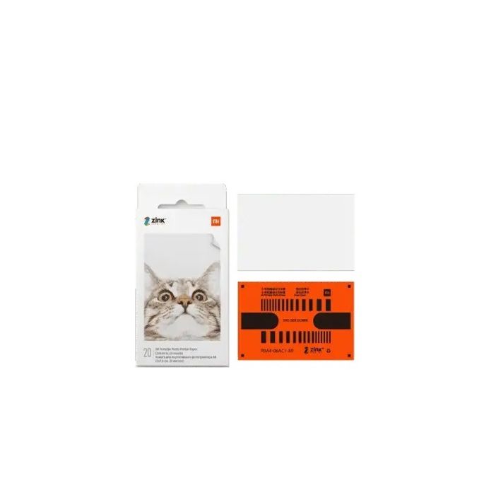 Papier pour Mi Imprimante photo portable Version Internationale（(2x3-inch, 20PCS）