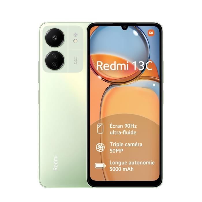 XIAOMI Redmi 13C 256Go Vert