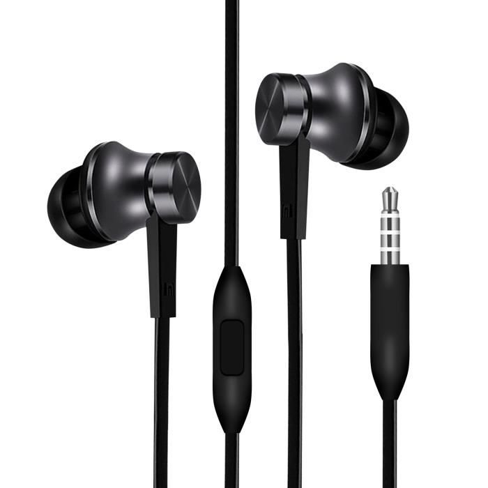 XIAOMI Écouteurs Intra-auriculaire Mi Kit Piéton Classique - Noir